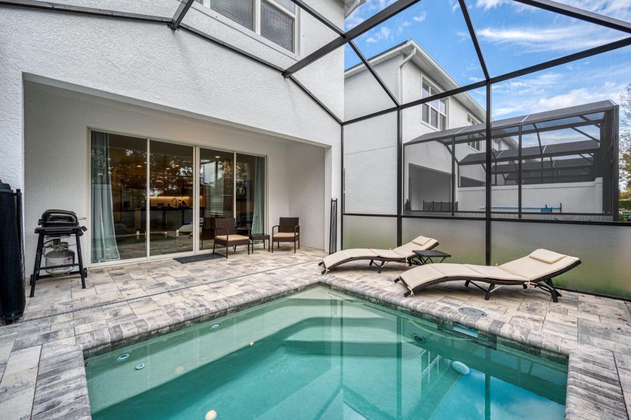 Pleasant Townhome With Private Pool Near Disney Four Corners ภายนอก รูปภาพ